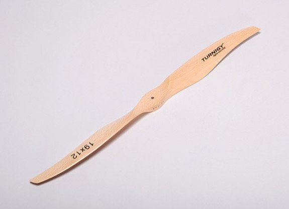 19x12 Turnigy Ultra-Light Madera 19x12 Hélice (1 unidad)