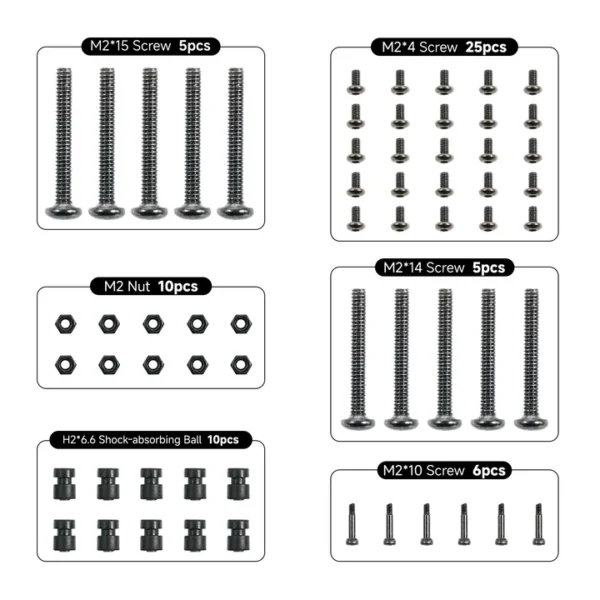 Pavo20 / Pavo20 Pro Pack Tornillos