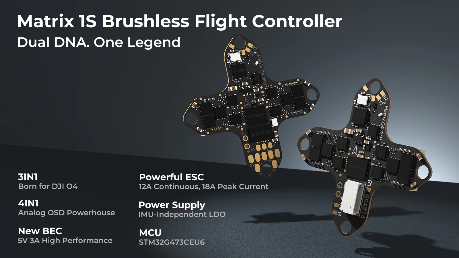 Para Meteor75 Matrix 1S Brushless Flight Controller – Aeromodels