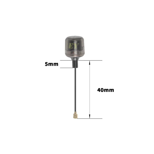 FlyFishRC Osprey RHCP Antena 5,8 Ghz 40 mm ipex/UFL