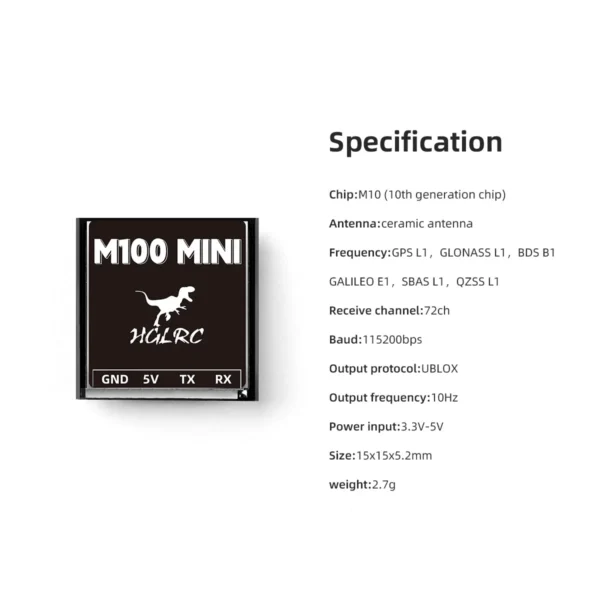 HGLRC M100_MINI GPS
