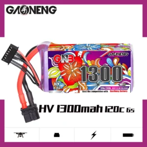 Batería LiPo GAONENG GNB LiHV 6S 22,8V 1300mAh 120C XT60
