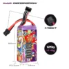 GAONENG GNB LiHV 4S 15.2V 1300mAh 120C XT60 Batería LiPo