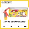 Batería LiPo GAONENG GNB LiHV 4S 15.2V 850mAh 120C XT30