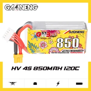 Batería LiPo GAONENG GNB LiHV 4S 15.2V 850mAh 120C XT30